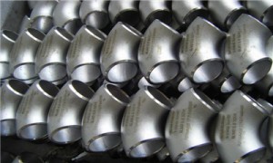 BW Ends Stainless Steel Schedule 40 Pipe Fitting 90 Degree 3D Elbow
