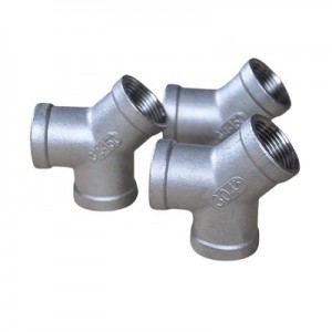 316 stainless steel tee Fittings Threaded Tee