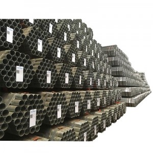 Hot-dip galvanized seamless steel pipe