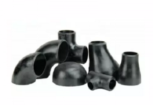 black sch40 butt welded elblw carbon steel pipe fittings