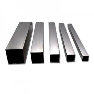 Factory square pipe price welded stainless Steel square tube 30×30 mm stainless square steel pipe