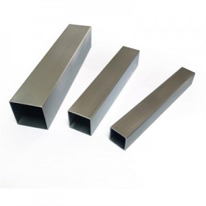 Factory square pipe price welded stainless Steel square tube 30×30 mm stainless square steel pipe