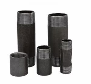 black sch40 butt welded elblw carbon steel pipe fittings