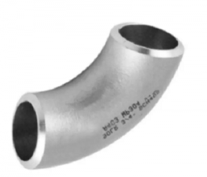 Customized Stainless Steel Pipe Fitting ASTM A403/A403M WP304 WP316 Long Radius 6” Sch80 Elbow