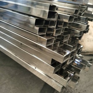 Prime quality ss pipe 1/2 x 1/2 inch 1inch thickness square stainless steel square tube