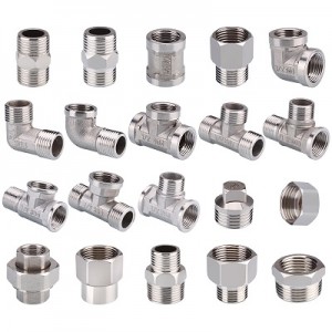 Stainless Steel 201 Threaded T Pipe Fitting