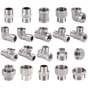 Stainless Steel 304 Threaded T Pipe Fitting