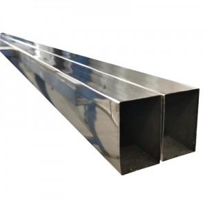 Prime quality ss pipe 1/2 x 1/2 inch 1inch thickness square stainless steel square tube