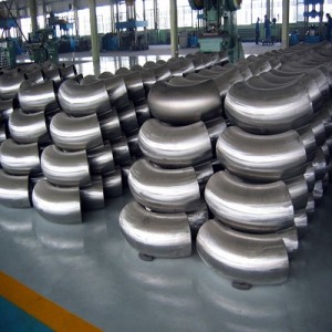 Customized Large Diameter High Pressure High Strength Stainless Steel Pipe Fitting Elbow