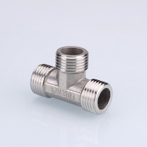 Stainless Steel 304 Threaded T Pipe Fitting